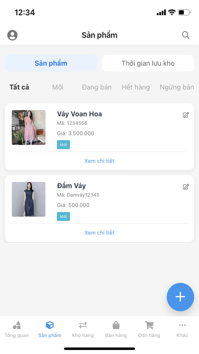 Nhanh - Quản lý bán hàng