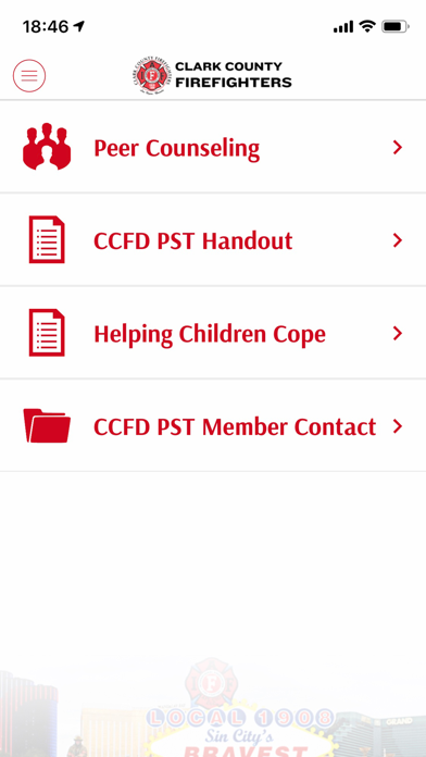 Local 1908 Fire Fighters iPhone screenshot 6 - Reference app