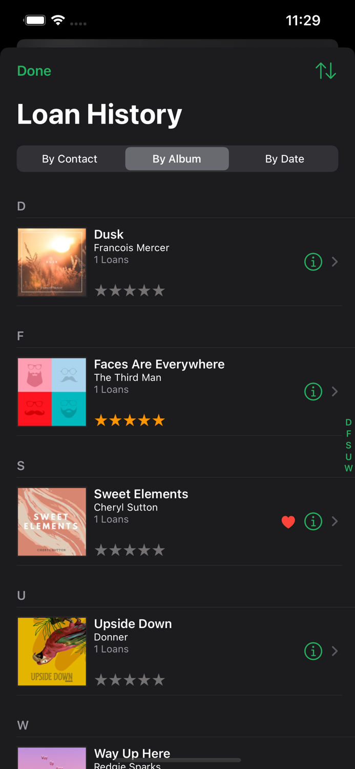 MusicBuddy Pro Vinyls and CDs