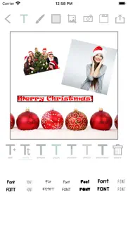 navidad - crear tarjetas iphone capturas de pantalla 2