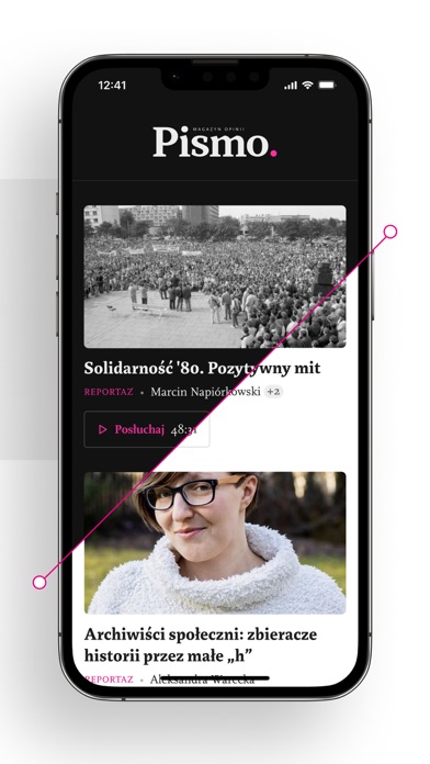 Pismo. Magazyn opinii Screenshot