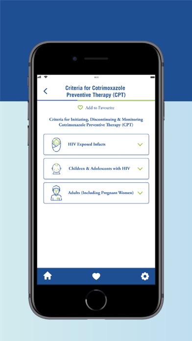 HIV Clinical Job Aids Screenshot