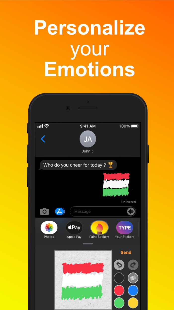 Draw Stickers for iMessage Now