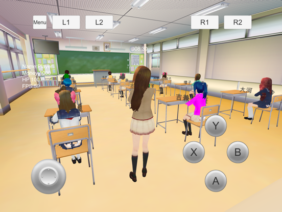 Women's School Simulator 2020 iPad app afbeelding 5
