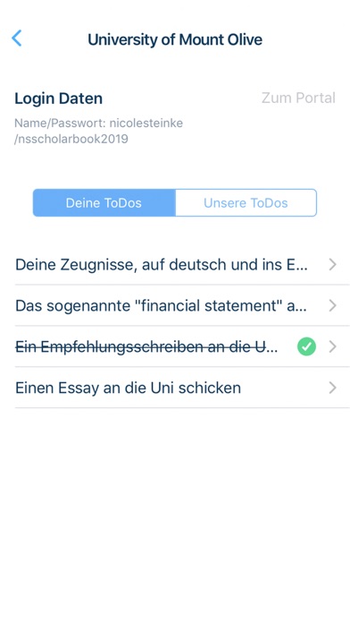 Scholarbook Screenshot