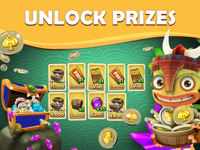 Tiki Solitaire TriPeaks