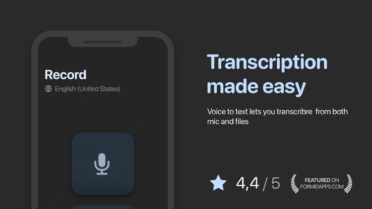 Voice to Text Pro - Transcribe screenshot-4