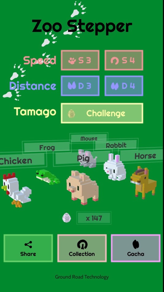 #1. Zoo Stepper | step on tiles (iOS) 由: Ground Road Technology, LLC