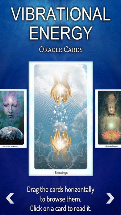 Vibrational Energy Oracle Deck Screenshot