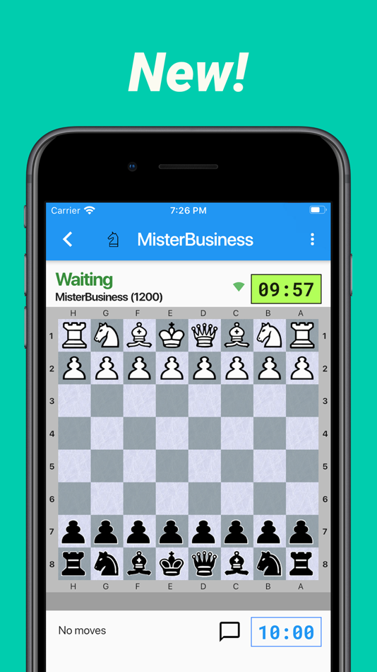 #1. Chess Time Live - Play Online (iOS) 由: Haptic Apps LLC
