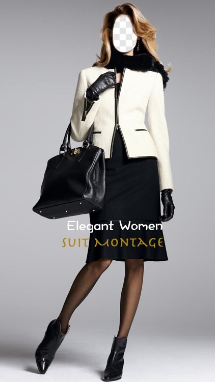 Elegant Women Suit Montage