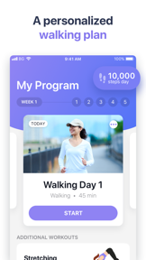 Organic Walk: Indoor Walking screenshot