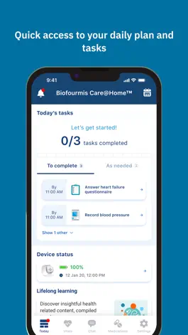 Game screenshot Biofourmis Care@Home™ mod apk