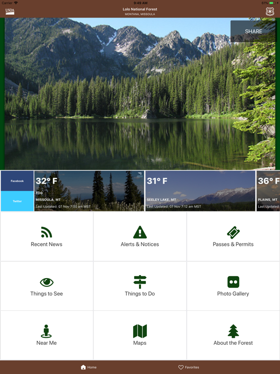 Screenshot #5 pour Lolo National Forest