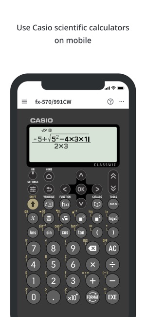 Casio scientific calculator sales app for android