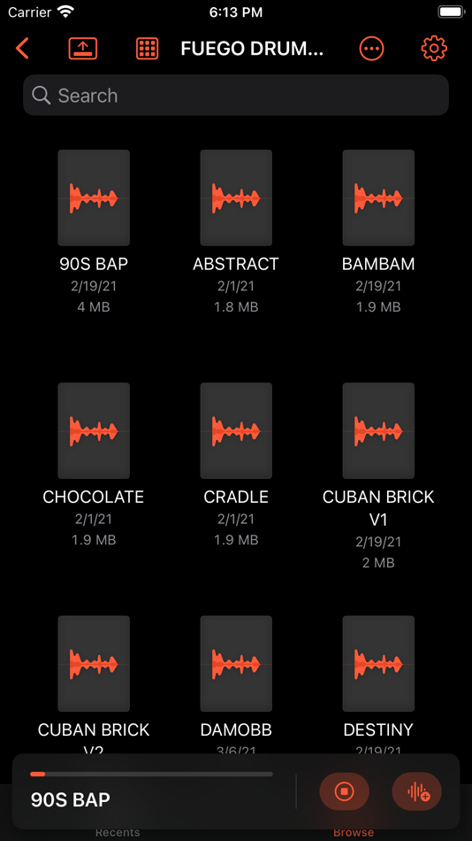 #1. Sample Crate (iOS) 由: Cristina Buga