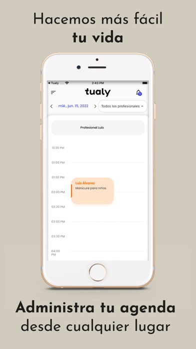 Tualy Negocio Screenshot