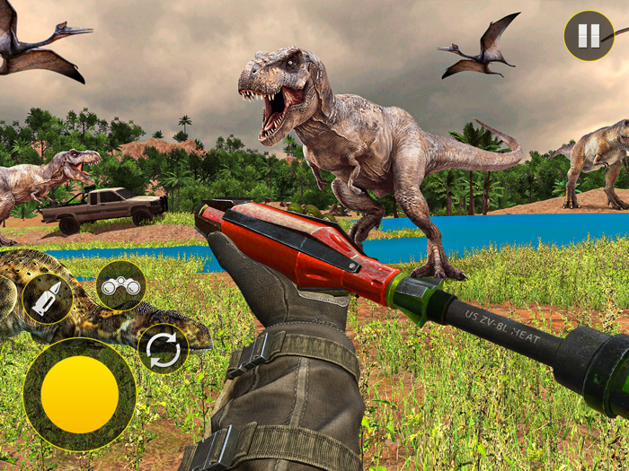 Animal Dino Deer Hunting Games