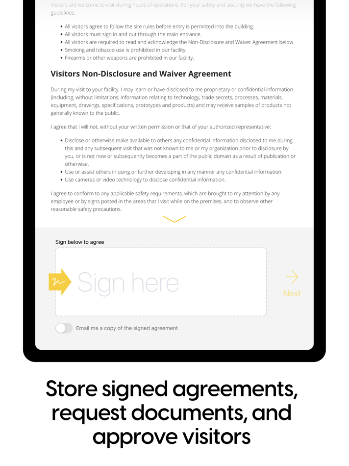 #4. SwipedOn | Visitor Management (iOS) Av: SwipedOn Ltd