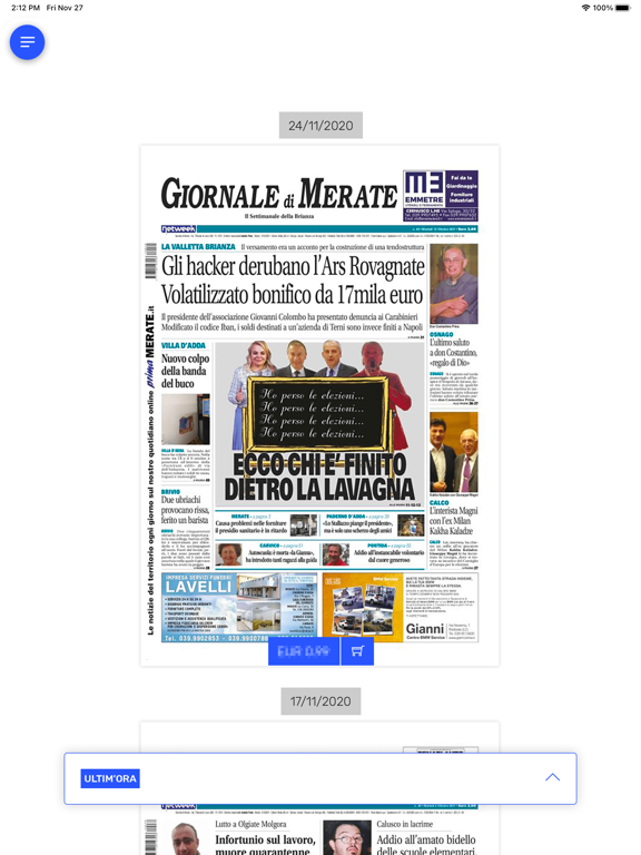 Screenshot #5 pour Giornale di Merate Digitale