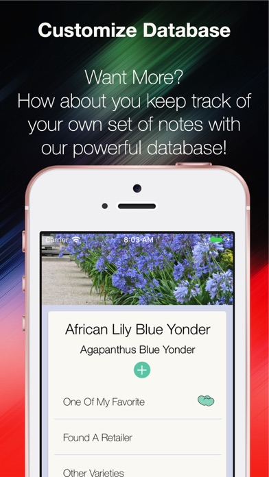 Plant Catalogue Screenshot