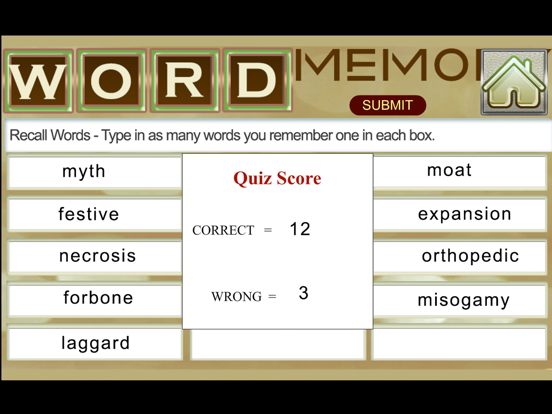 Screenshot #6 pour Word Games - Test Vocabulary