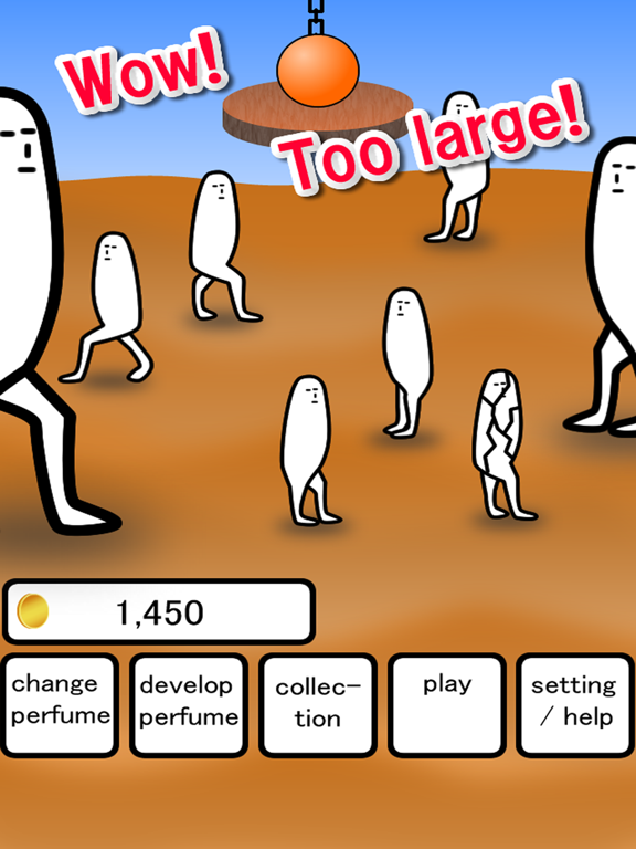 Ah! Monster - weird funny game iPad screenshot
