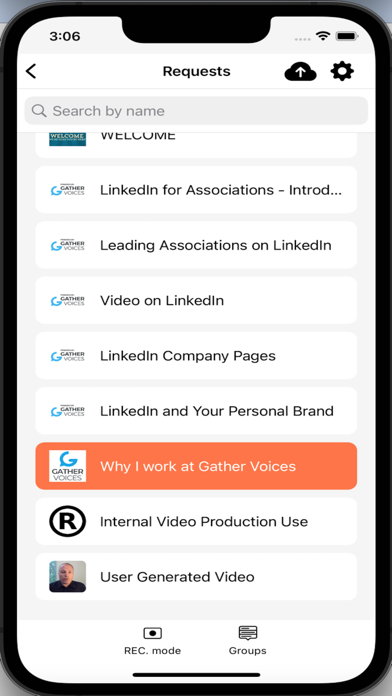Gather Voices Screenshot