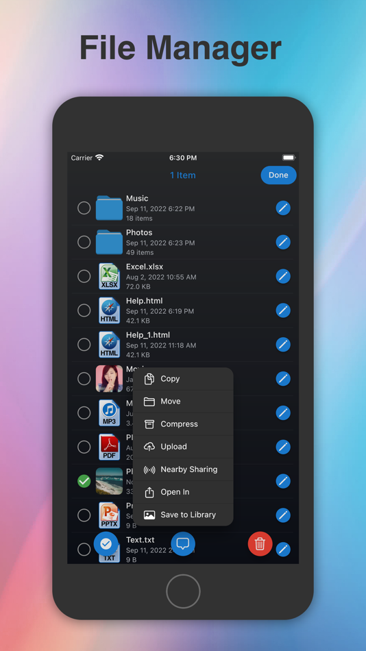#2. Phone Drive Lite: File Manager (iOS) 由: Eightythree Technology