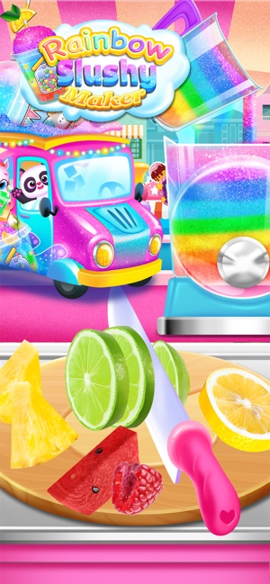 Rainbow Frozen Slushy Truck on the App Store