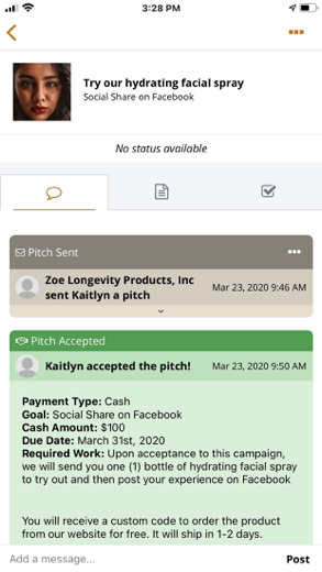 Intellifluence снимок экрана