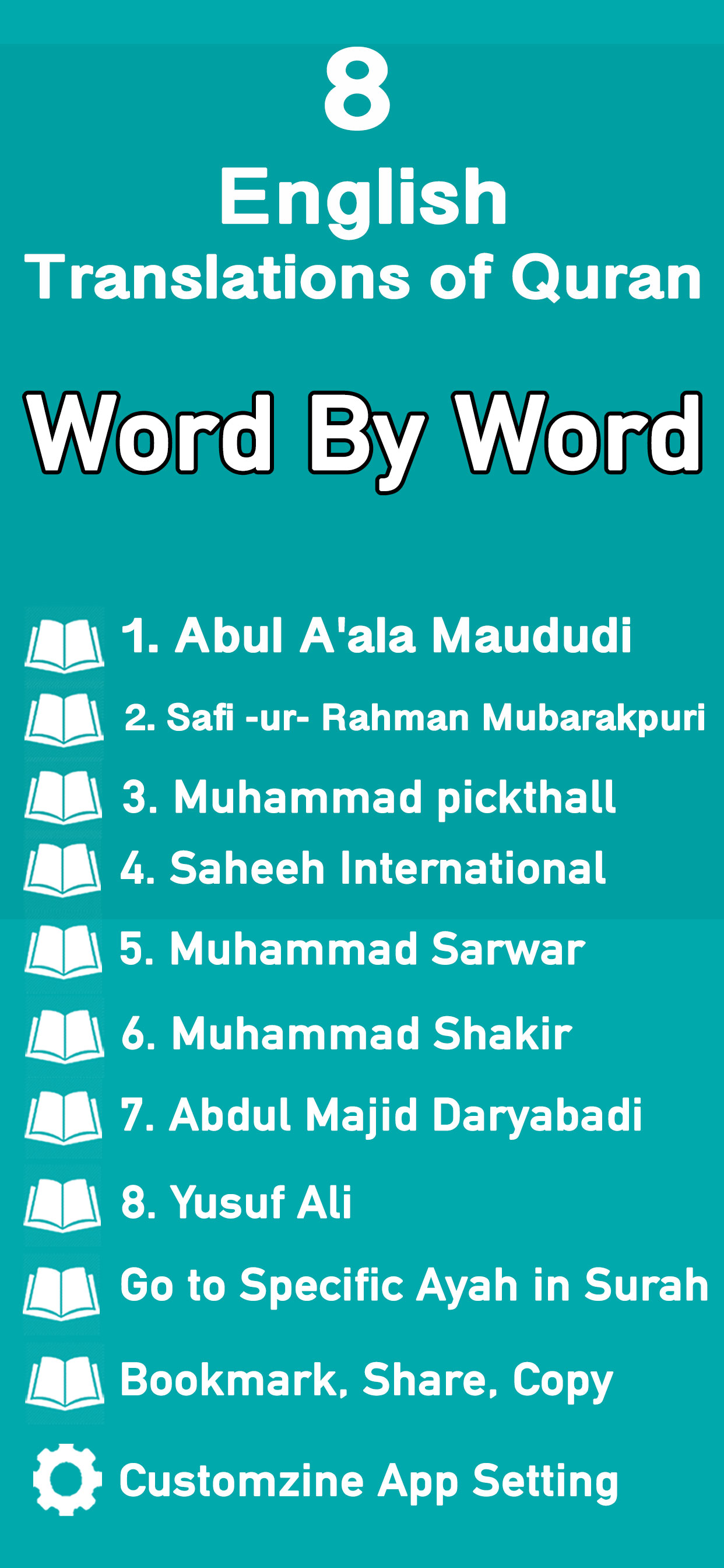 Quran English Word by Word
