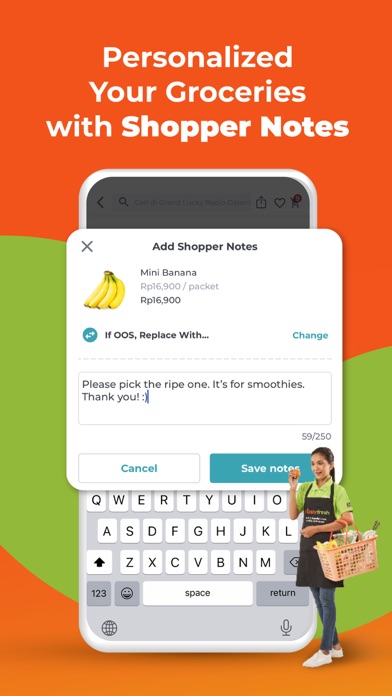 HappyFresh - Grocery Delivery Screenshot