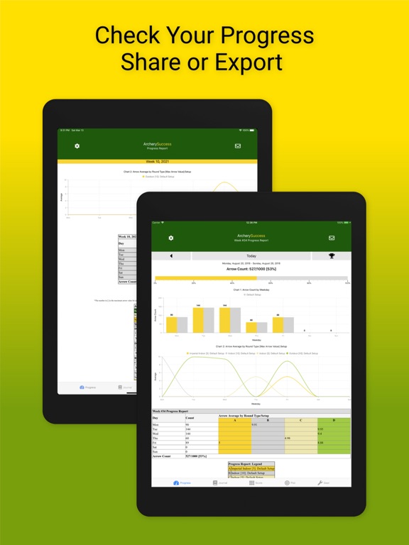 ArcherySuccess - Score & Plot iPad screenshot 8 - Sports app