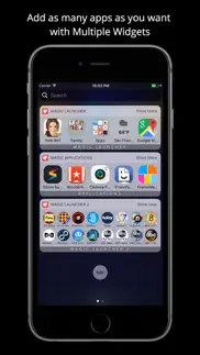 magic launcher with widgets iphone screenshot 2