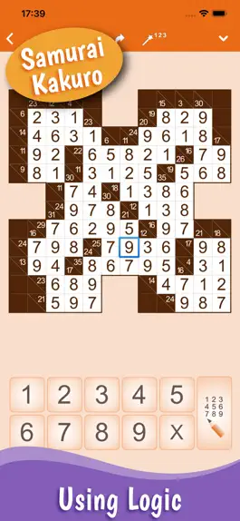 Game screenshot Kakuro: Number Crossword apk