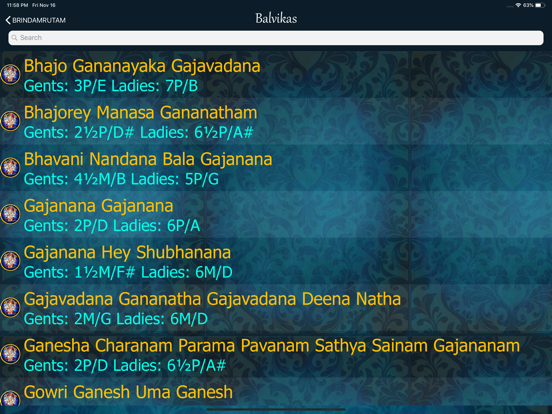 Brindamrutam iPad screenshot 4 - Book app