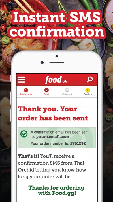 Food.gg - Guernsey Takeaway Screenshot