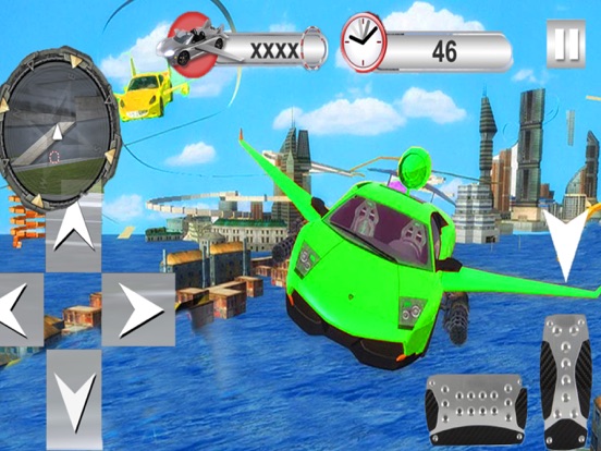 Real Flying Car Simulator 3D iPad screenshot