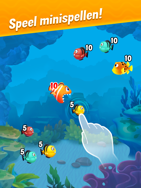 Fishdom iPad app afbeelding 1