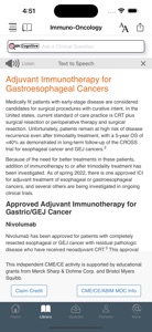Immuno-Oncology screenshot #4 for iPhone