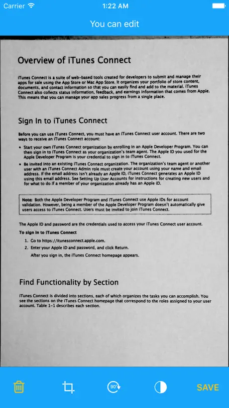 Scanner Mobile-Scan to PDF/JPG