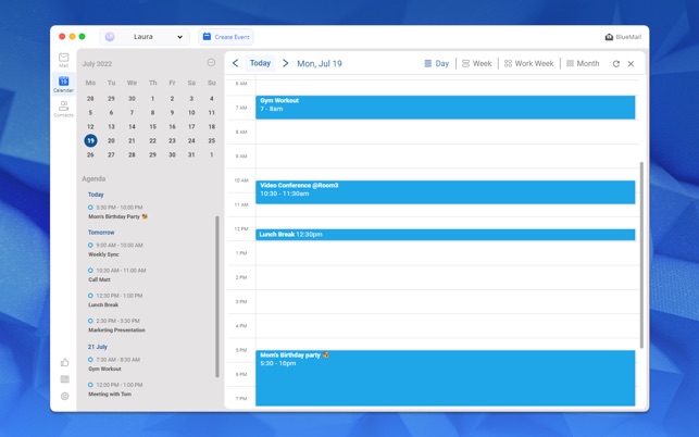 BlueMail - Email & Calendar im Mac App Store