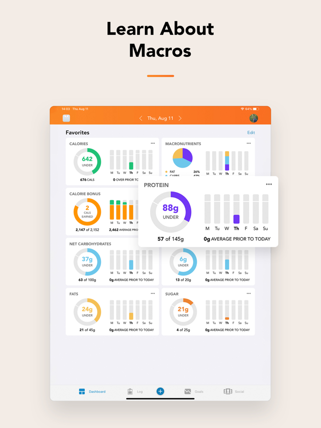 ‎Lose It! – Calorie Counter Screenshot