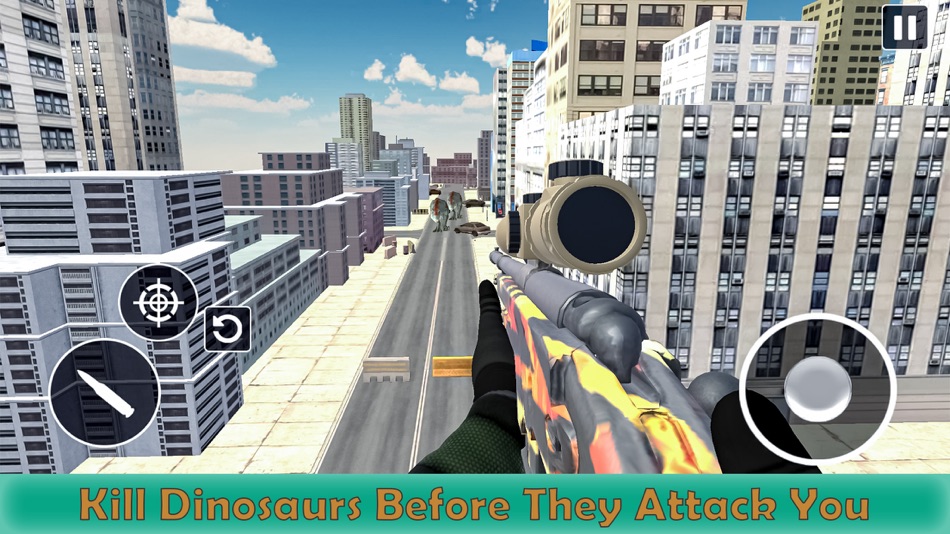 #1. Hunting Clash: Dinosaur Games (iOS) 由: Munaim Shah