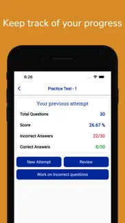 texas dmv permit practice test iphone screenshot 4