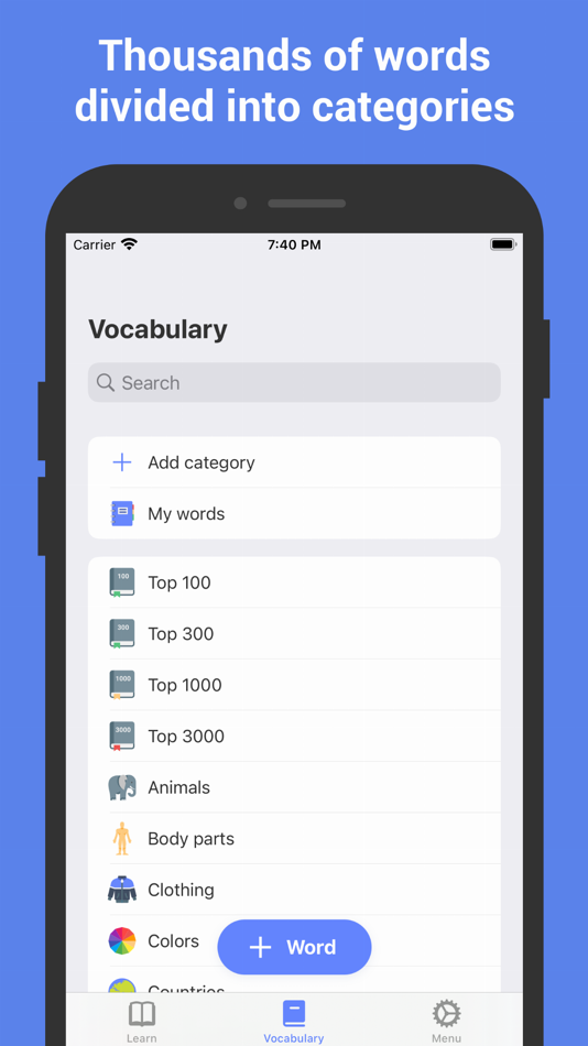 #2. Learn Dutch with Flashcards! (iOS) Podle: Nikita Olifer