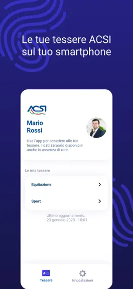 Game screenshot ACSI: Ente Promozione Sportiva apk