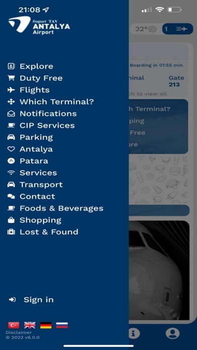 Antalya Airport Screenshot