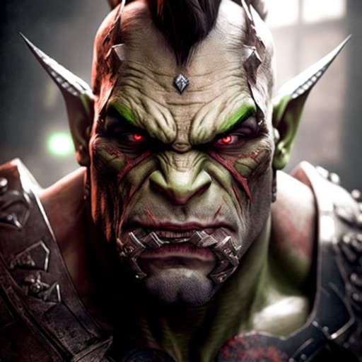 Scary Orcs Attack vs Demon 3D Icon